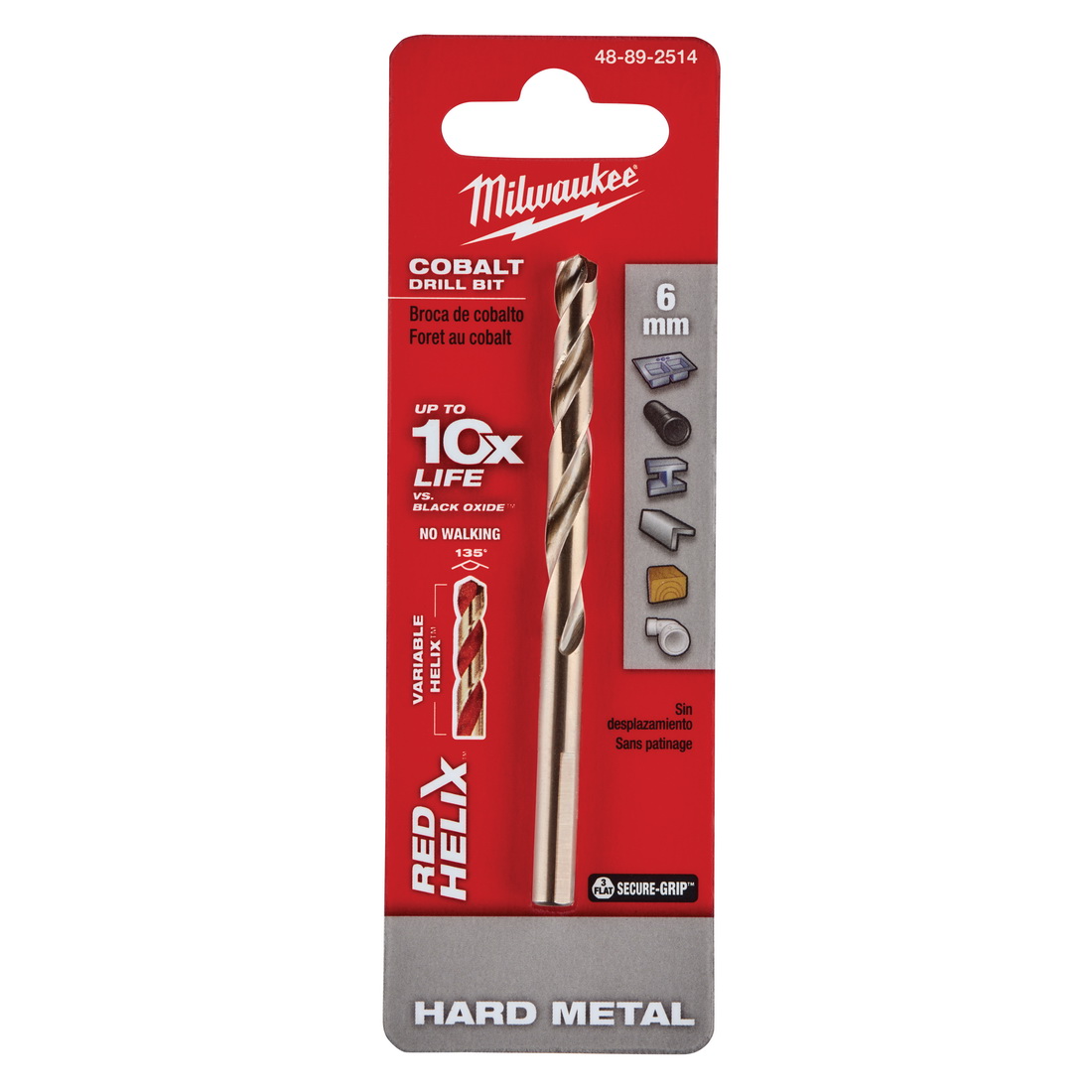 Red Helix Cobalt Drill Bit 12.5mm | PlaceMakers NZ