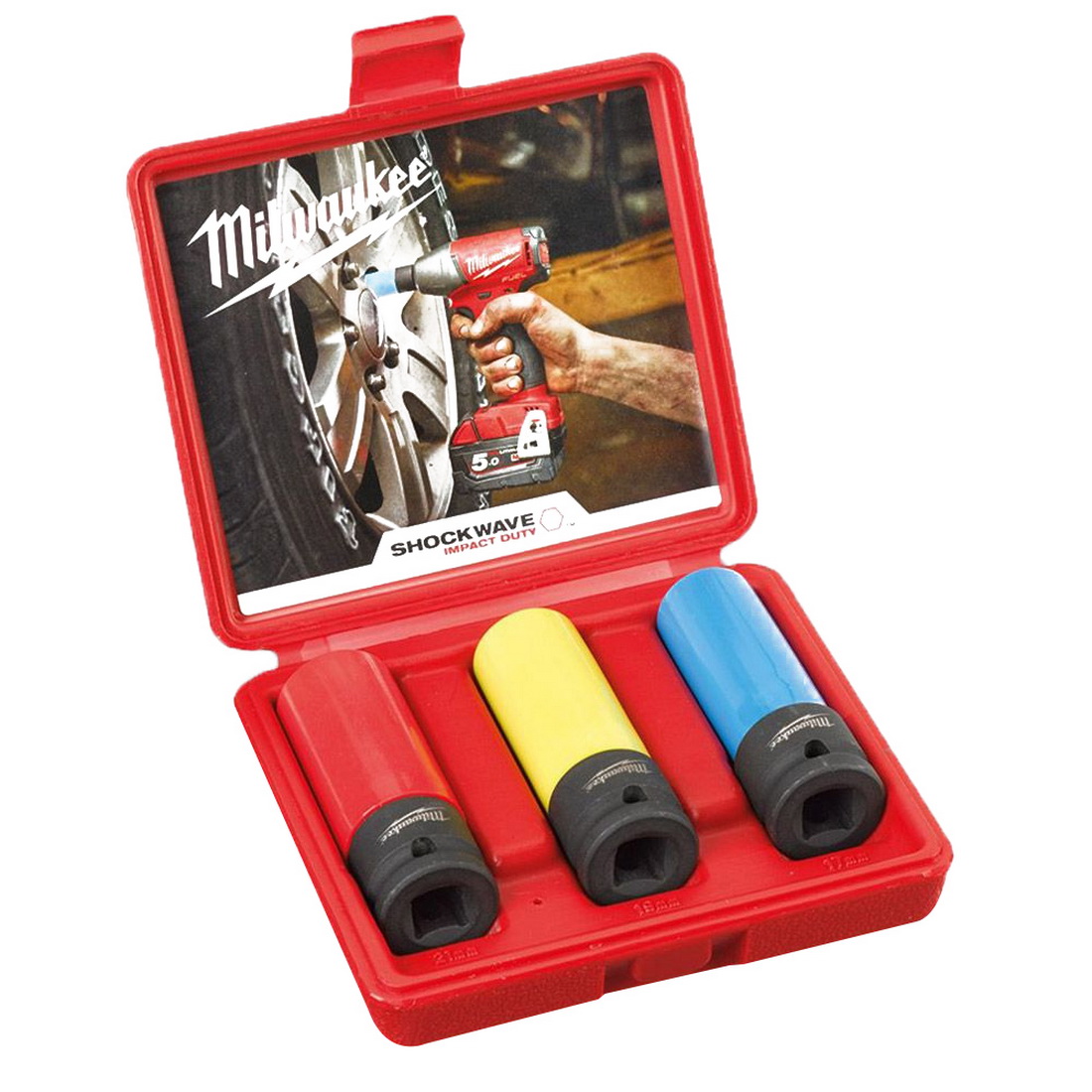 SHOCKWAVE Automotive Impact Socket Set 3 Piece SHOCKWAVE Automotive Impact Socket Set 3 Piece