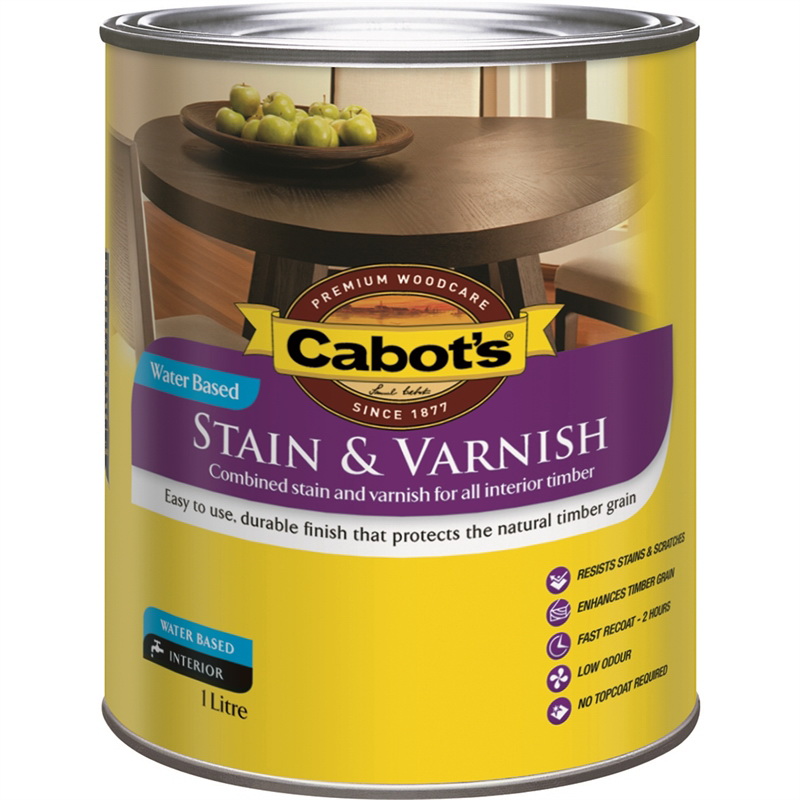 Stain & Varnish Water Based Satin Tint Base 1L 596W0042-1L Stain & Varnish Water Based Satin Tint Base 1L 596W0042-1L