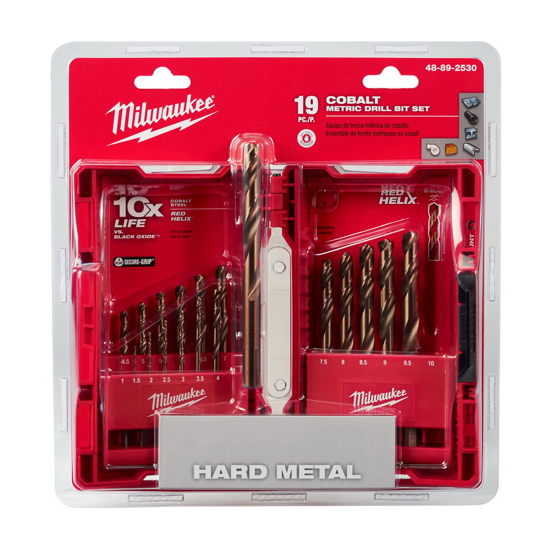 Red Helix Cobalt Drill Bit 19 Piece Kit | PlaceMakers NZ