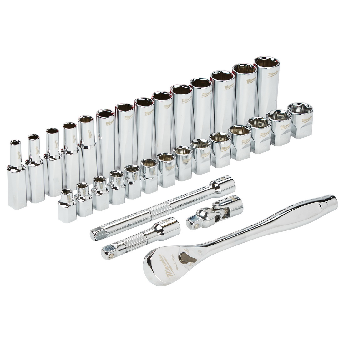 Ratchet And Socket Set 3/8 Inch Drive 32 Piece - Metric 48229508 Ratchet And Socket Set 3/8 Inch Drive 32 Piece - Metric 48229508