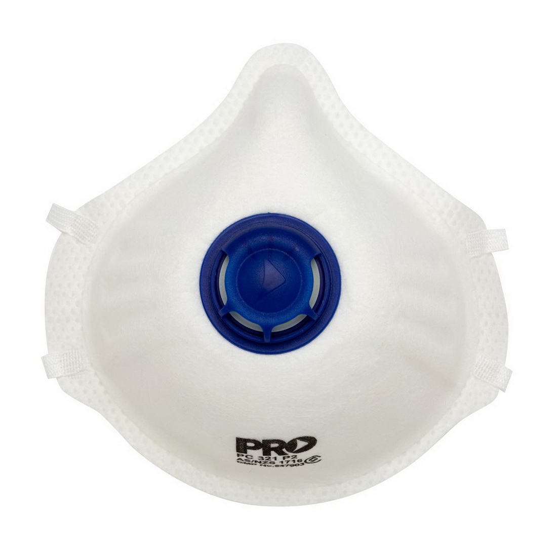 Respiratory Protection Disposable P2 Class Mask with Valve 12 Pack PC321 Respiratory Protection Disposable P2 Class Mask with Valve 12 Pack PC321