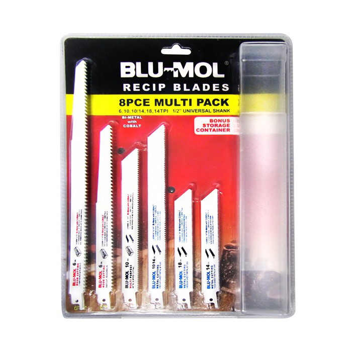 Reciprocating Saw Blade Multi-Pack 8-Piece BL6400-S1 Reciprocating Saw Blade Multi-Pack 8-Piece BL6400-S1