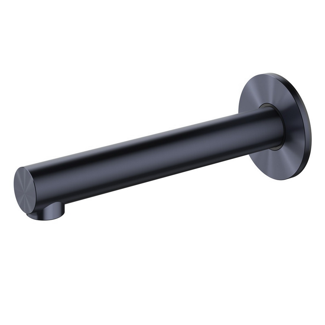 Turoa Bath Spout Brushed Gun Metal Black Wall Mount Turoa Bath Spout Brushed Gun Metal Black Wall Mount