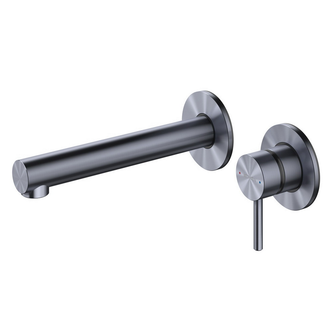 Turoa Basin Mixer Brushed Graphite Stainless Steel Turoa Basin Mixer Brushed Graphite Stainless Steel