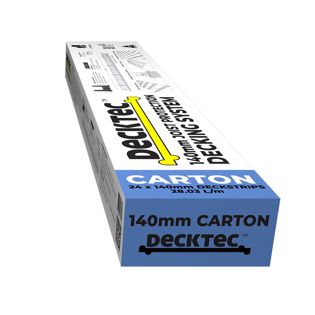 Decktec Deck Strip 140 x 1.14mm 24 Piece Pack DTDS24P140 Decktec Deck Strip 140 x 1.14mm 24 Piece Pack DTDS24P140