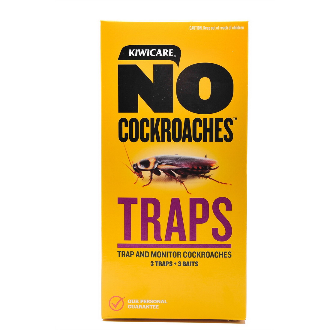 NO Cockroach Pest Control Trap 3 pack 55070 NO Cockroach Pest Control Trap 3 pack 55070