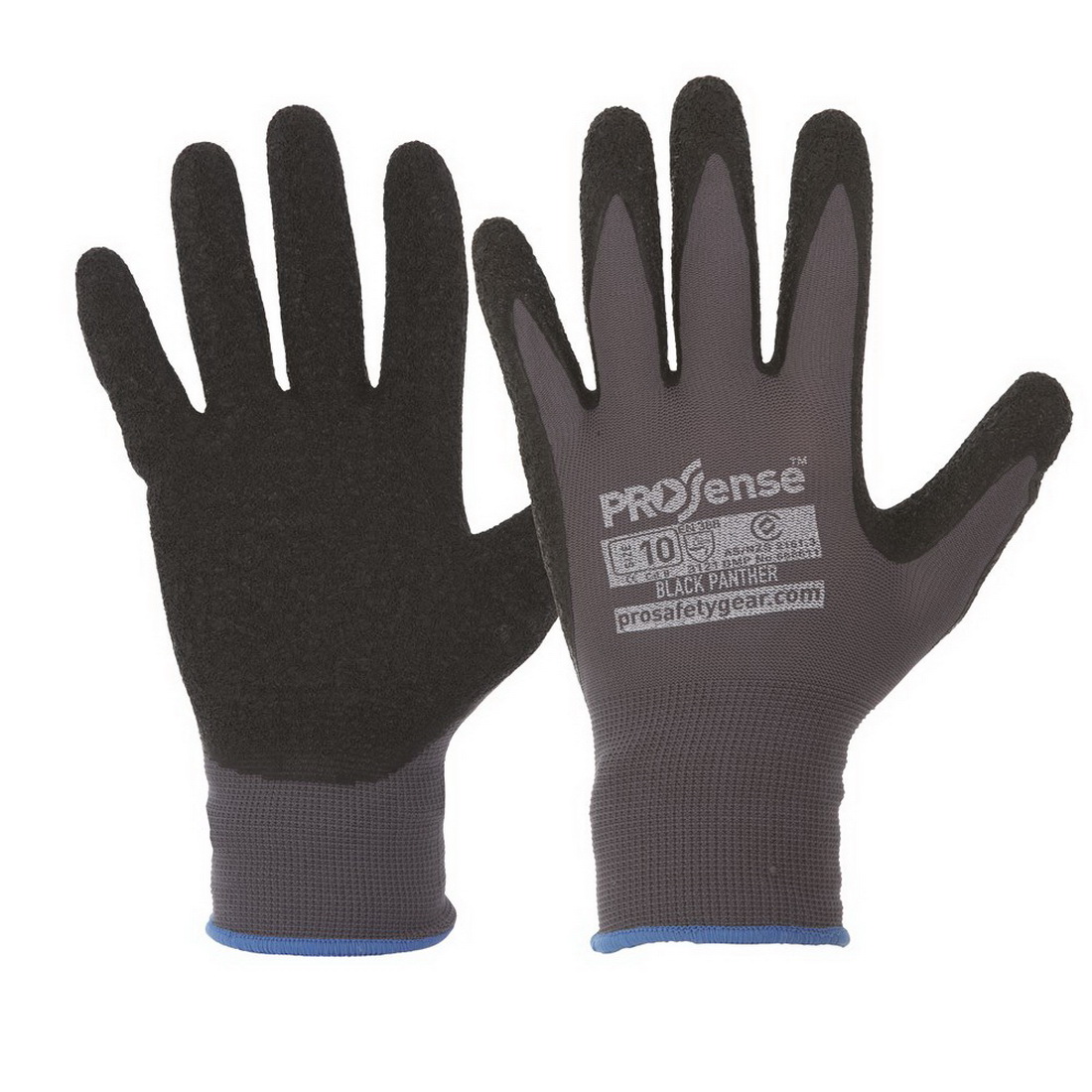 Prosense Black Panther Synthetic Dipped Gloves Prosense Black Panther Synthetic Dipped Gloves