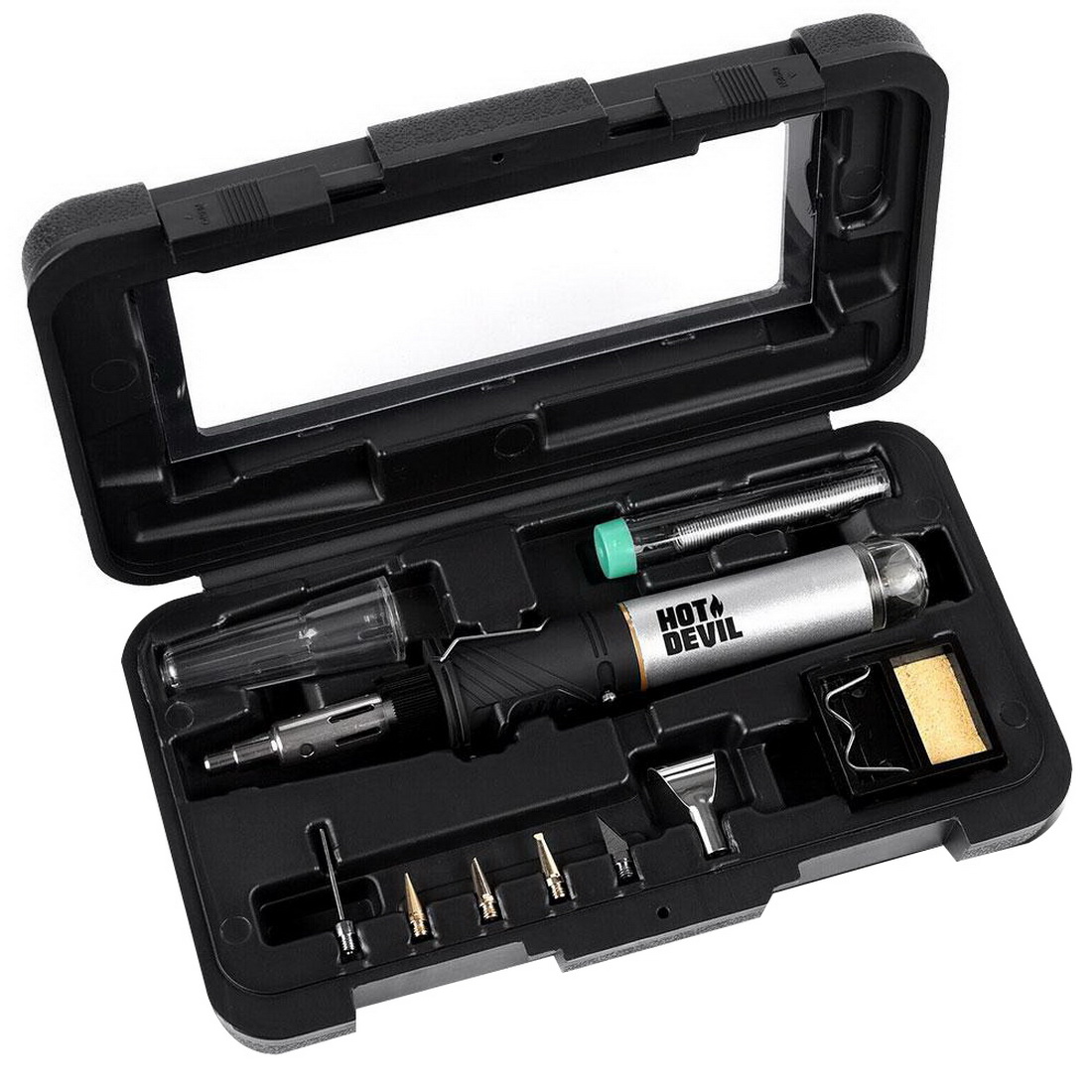 10-in-1 Professional Torch & Soldering Iron Set 10-in-1 Professional Torch & Soldering Iron Set