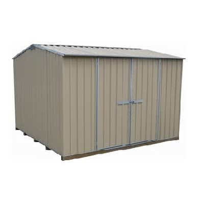 Premium Garden Shed 3.03 x 3.03 x 1.83m Iron Sand Premium Garden Shed 3.03 x 3.03 x 1.83m Iron Sand