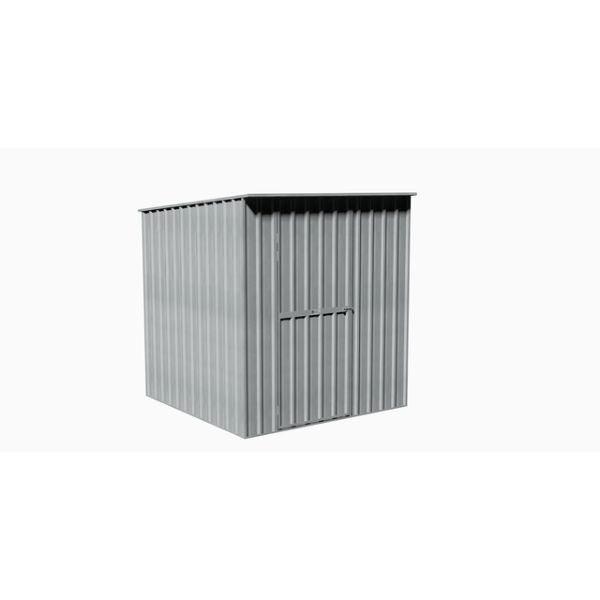 boxed garden shed 1830 x 1830 zincalume kitset metal