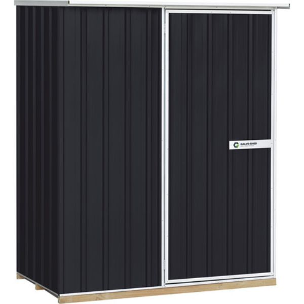 Premium Garden Shed 1.53 x 0.78 x 1.83m Ebony Premium Garden Shed 1.53 x 0.78 x 1.83m Ebony