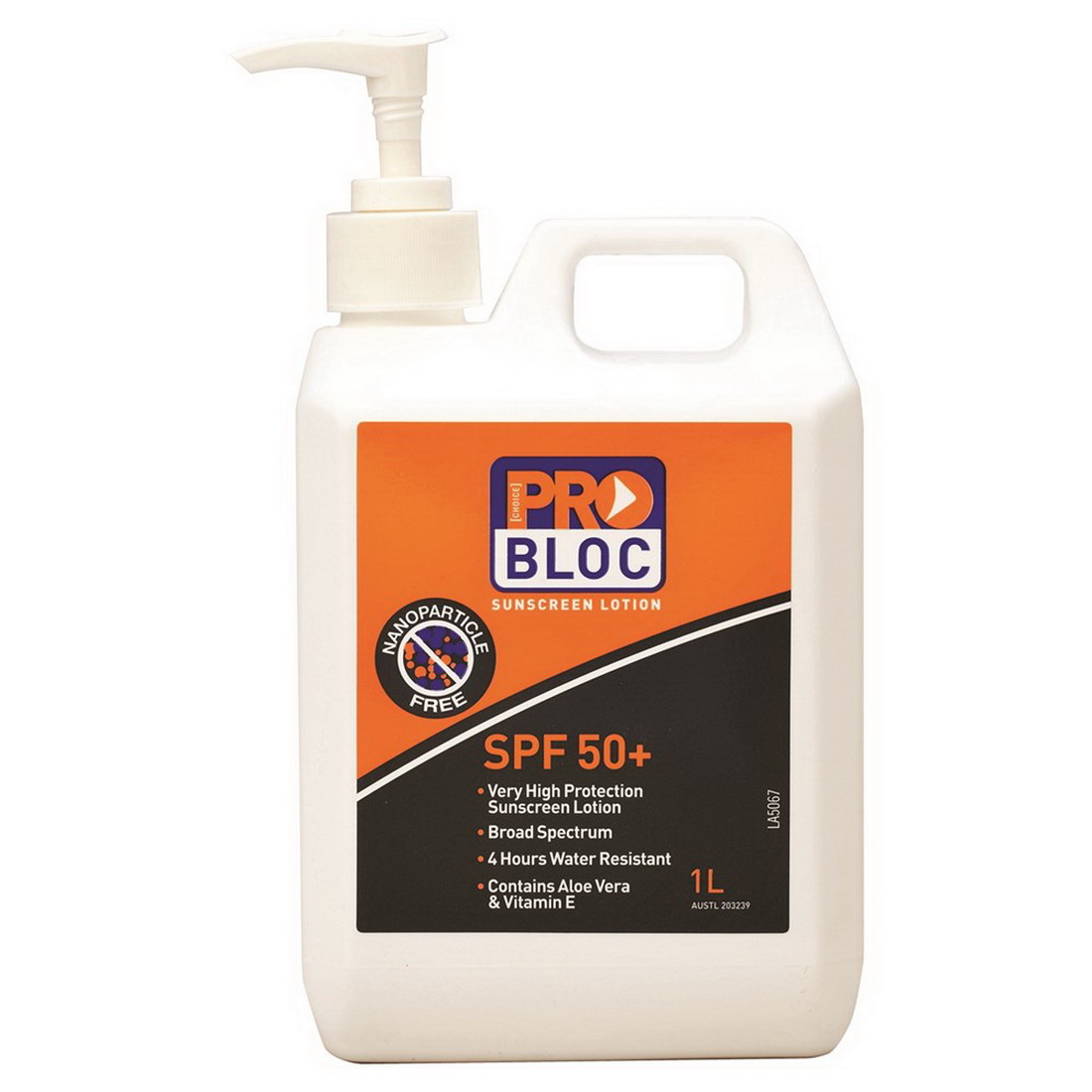 Probloc SPF50+ Sunscreen Pump Pack 2.5 L Probloc SPF50+ Sunscreen Pump Pack 2.5 L