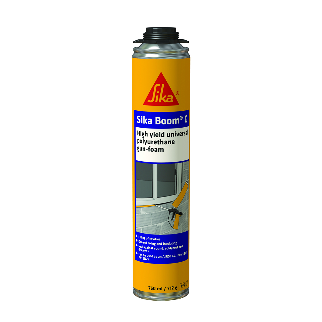 Boom-G 750ml Polyurethane Expanding Foam Light Yellow Boom-G 750ml Polyurethane Expanding Foam Light Yellow