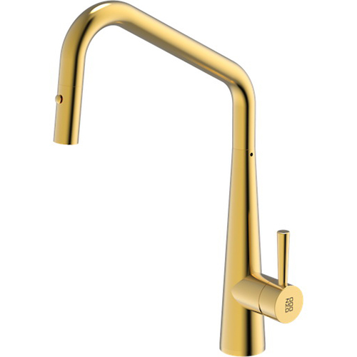 Zomodo Pearl Arc Orizuro Pull Out Tap Eureka Gold Dual Nozzle ORIZURO16EG