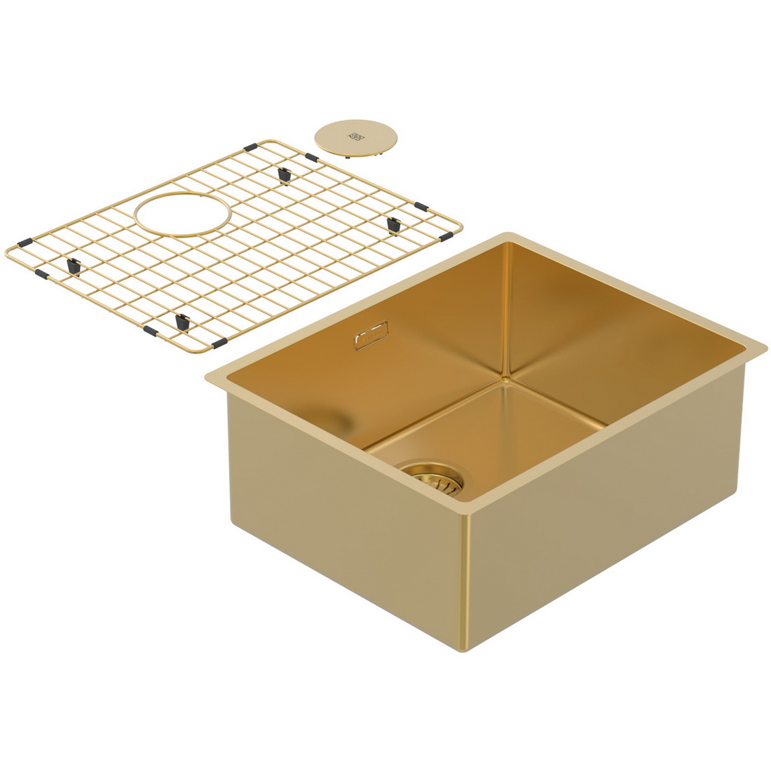 540x440x210mm Single Large Bowl Undermount Kitchen Sink Cayman Eureka Gold PearlArc Finish 540x440x210mm Single Large Bowl Undermount Kitchen Sink Cayman Eureka Gold PearlArc Finish