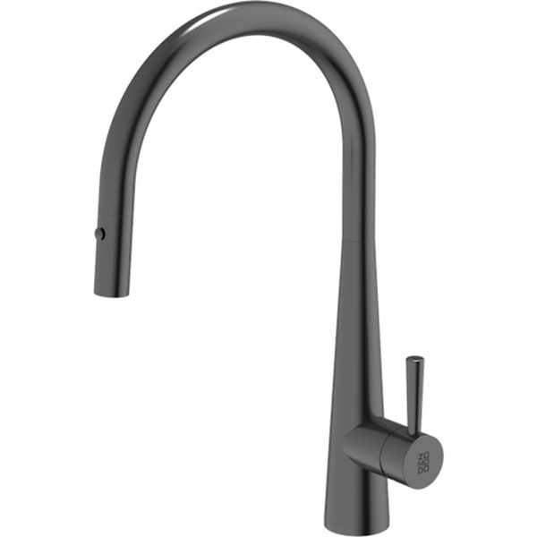 Cignus Range 420x225mm Stainless Steel Kitchen Tap Black PearlArc Finish Cignus Range 420x225mm Stainless Steel Kitchen Tap Black PearlArc Finish