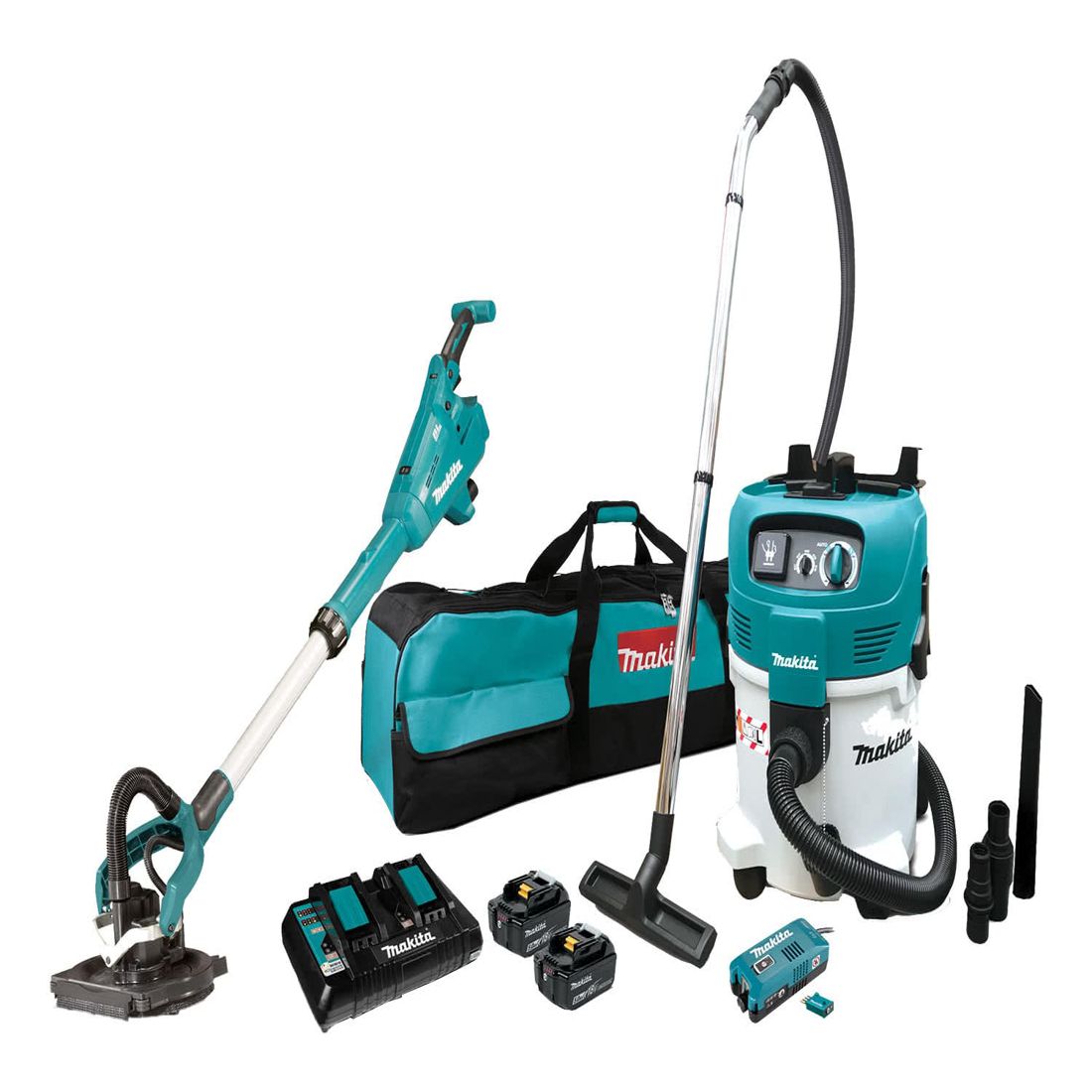 18V LXT Brushless Drywall Sander and M-Class Vacuum DK0109MUX1 18V LXT Brushless Drywall Sander and M-Class Vacuum DK0109MUX1