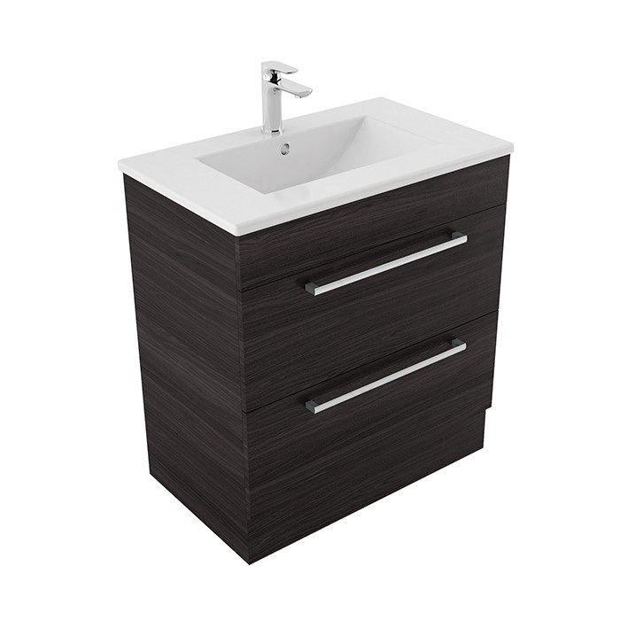 Verona Floor Standing Vanity 750 2 Drawers Fiordland Elm Wilderness Curved Vitreous China 86803.73 Verona Floor Standing Vanity 750 2 Drawers Fiordland Elm Wilderness Curved Vitreous China 86803.73