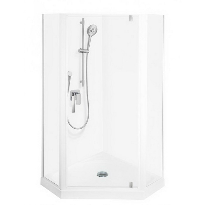Valencia Elite Shower 900 x 900mm White Centre Waste Valencia Elite Shower 900 x 900mm White Centre Waste