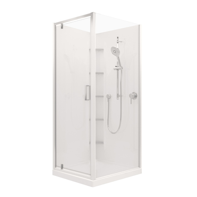 Valencia Elite Shower 750 x 900mm Right Hand White Centre Flat Valencia Elite Shower 750 x 900mm Right Hand White Centre Flat