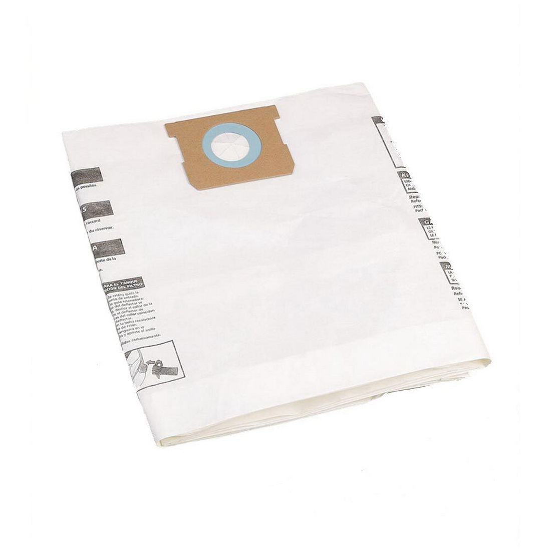 Standard Paper Collection Bag For 40-50L Vacuum 5Pack Standard Paper Collection Bag For 40-50L Vacuum 5Pack