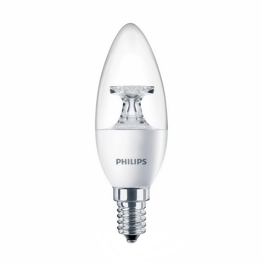 CorePro 4W 250lm E14 2700K B35 Non-Dimmable LED Candle Warm White Clear CorePro 4W 250lm E14 2700K B35 Non-Dimmable LED Candle Warm White Clear