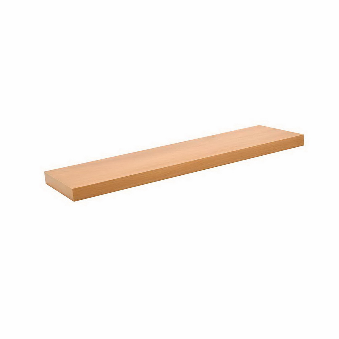600x250x38mm Floating Shelf Scandi Oak 600x250x38mm Floating Shelf Scandi Oak