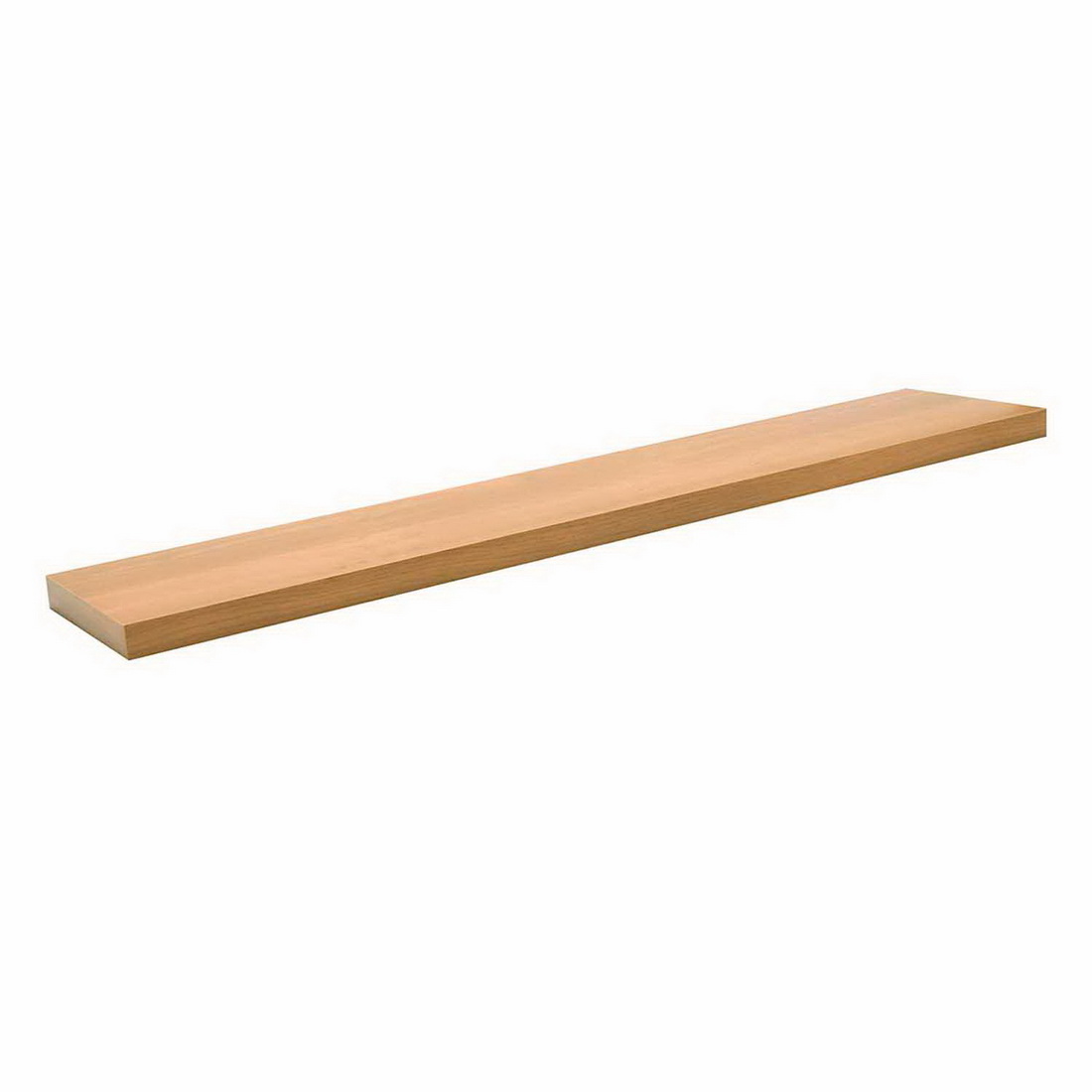 1200x250x38mm Floating Shelf Scandi Oak 1200x250x38mm Floating Shelf Scandi Oak