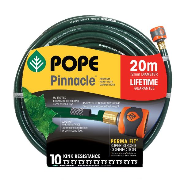 Pinnacle Premium Heavy Duty Garden Hose Tap Ready 12mm x 20m Pinnacle Premium Heavy Duty Garden Hose Tap Ready 12mm x 20m