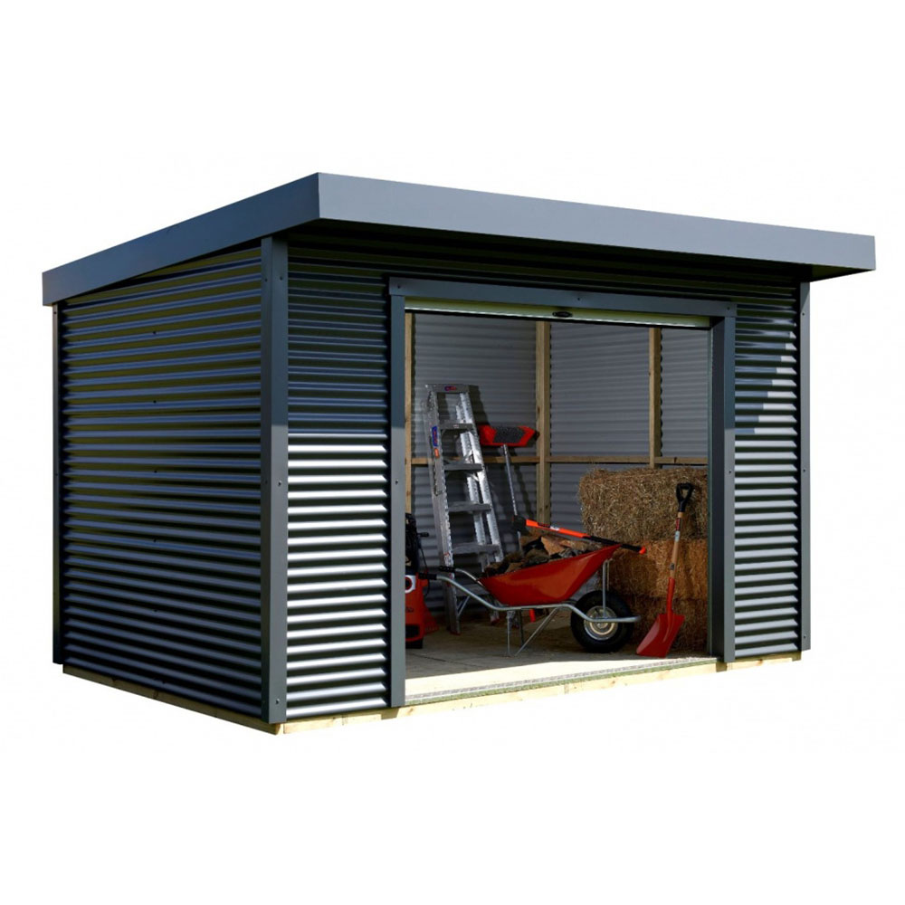 Lifestyle Kaipara Shed 3.90 x 2.55m Zinc PlaceMakers NZ