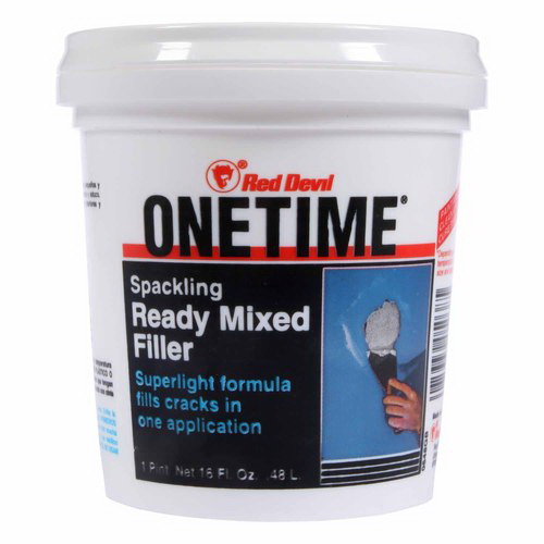 Red Devil onetime ready mixed filler 250ml white Red Devil onetime ready mixed filler 250ml white