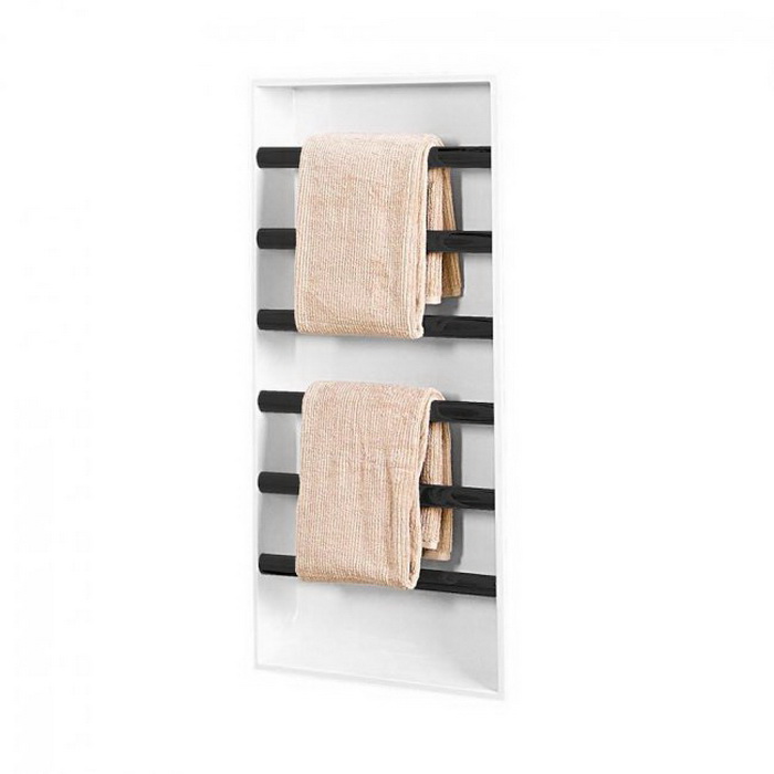 Easyniche Towel Warmer 600 x 800mm Matte Black Easyniche Towel Warmer 600 x 800mm Matte Black