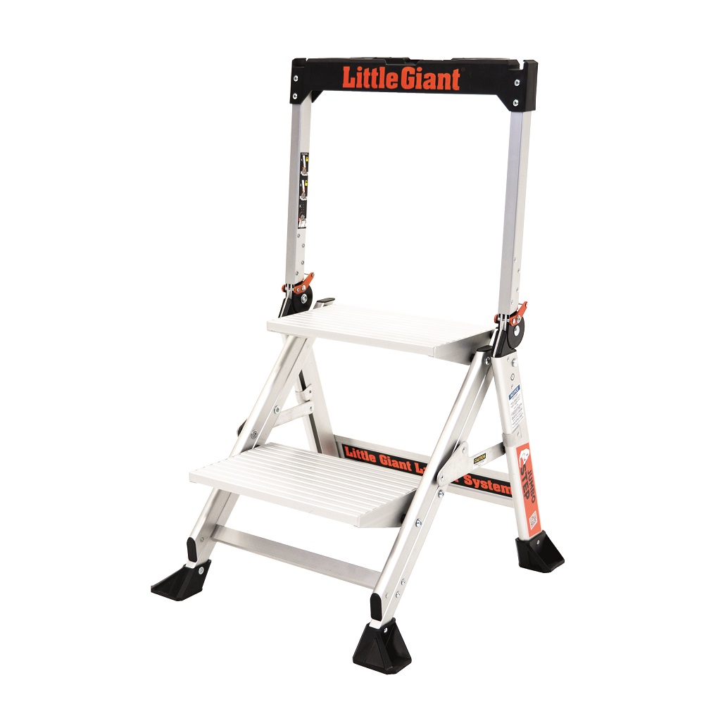 Jumbo Step Aluminium Step Ladder 2 Step Jumbo Step Aluminium Step Ladder 2 Step
