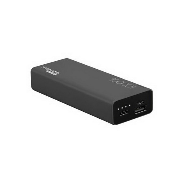10000mAh USB-C Ultra-Sleek Portable Power Bank Black 10000mAh USB-C Ultra-Sleek Portable Power Bank Black