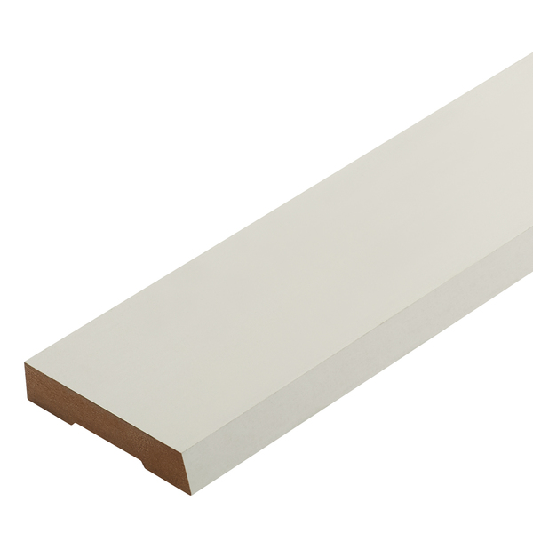Radiata Pre-Primed No.20 Single Bevel Architrave Finger Jointed Untreated 60 x 10mm Radiata Pre-Primed No.20 Single Bevel Architrave Finger Jointed Untreated 60 x 10mm