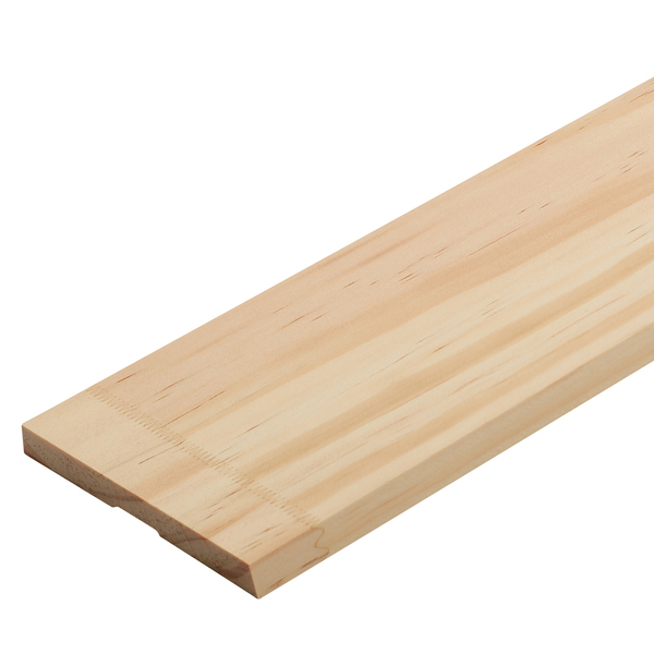 Radiata Single Bevel Architrave Finger Jointed Untreated 90 x 10mm Radiata Single Bevel Architrave Finger Jointed Untreated 90 x 10mm