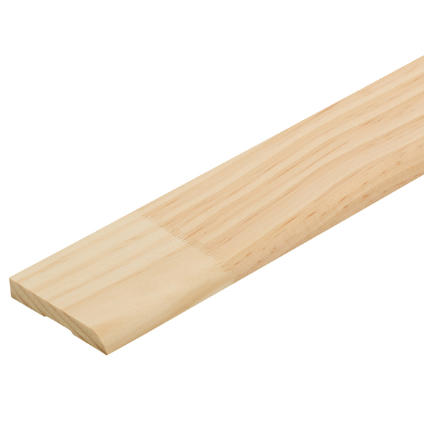 Radiata No.22 Bullnose Architrave Finger Jointed Untreated 60 x 10mm Radiata No.22 Bullnose Architrave Finger Jointed Untreated 60 x 10mm
