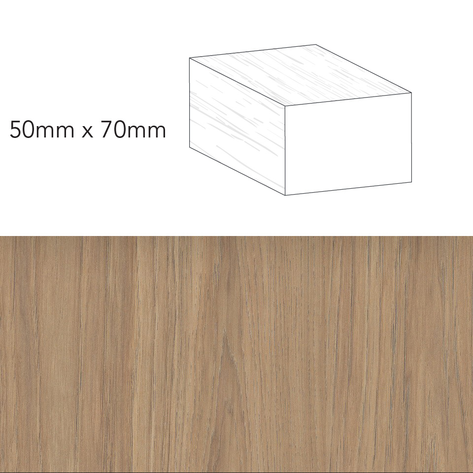 Sahara Pre-Finished Decorative Batten 50 x 70mm x 3.6m Sahara Pre-Finished Decorative Batten 50 x 70mm x 3.6m