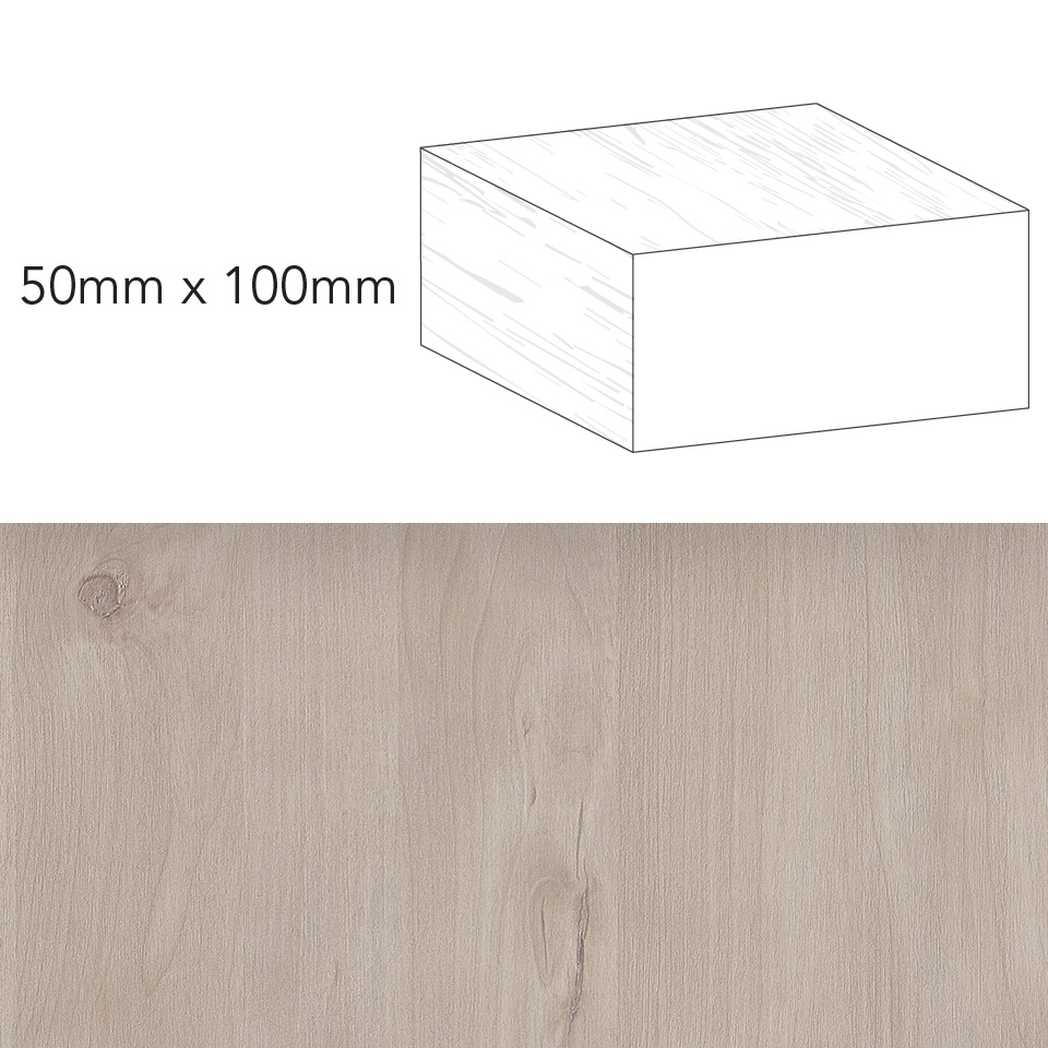Driftwood Pre-Finished Decorative Batten 50 x 100mm x 3.6m Driftwood Pre-Finished Decorative Batten 50 x 100mm x 3.6m