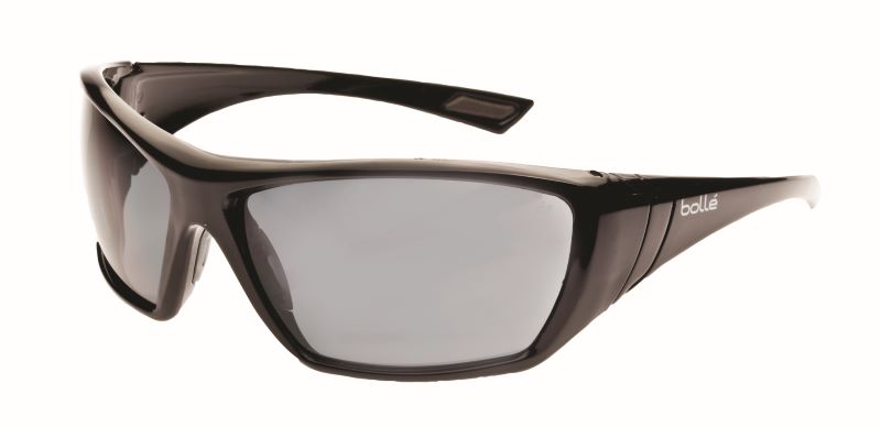 Hustler Safety Glass Black Frame Smoke Lens 1652602 Hustler Safety Glass Black Frame Smoke Lens 1652602