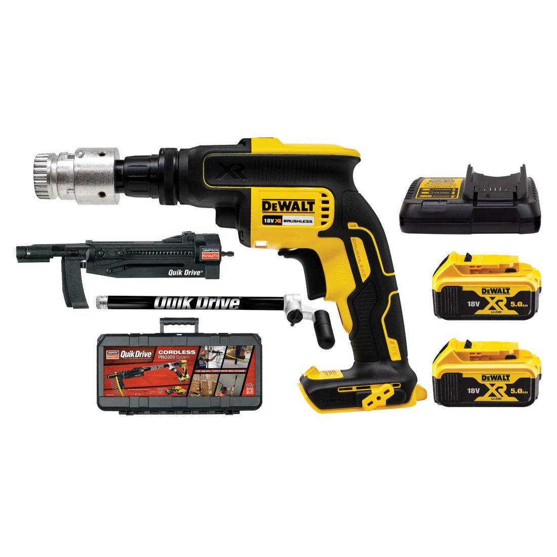 Quick Drive Pro300 18V Tool Kit Quick Drive Pro300 18V Tool Kit