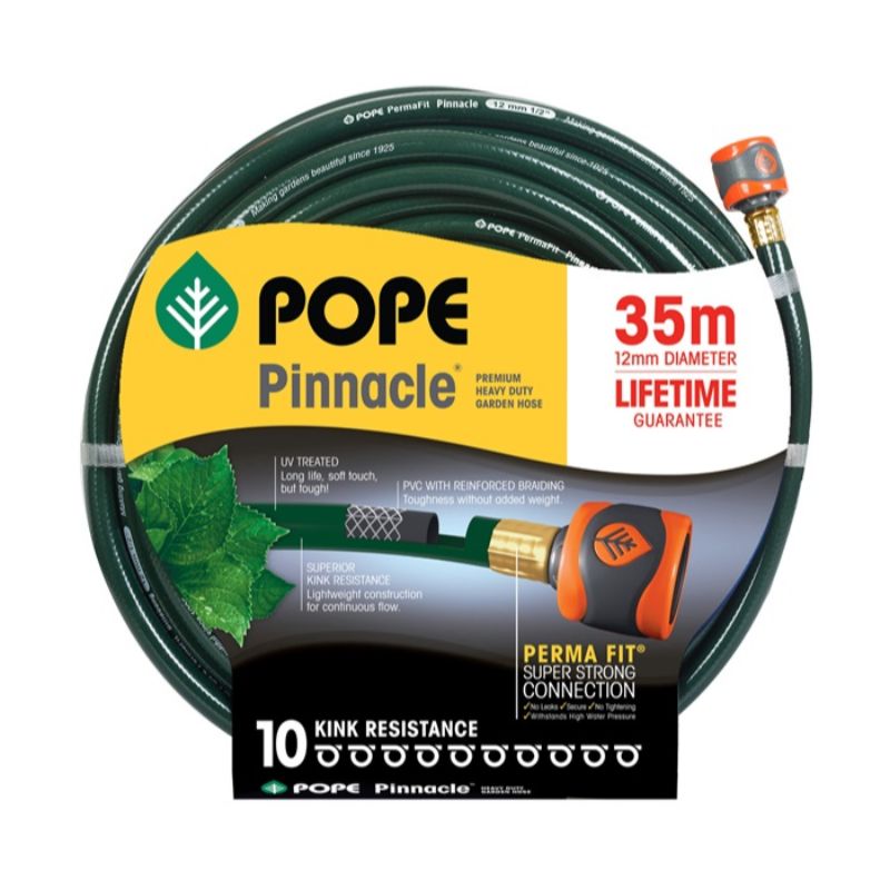 Pinnacle Premium Heavy Duty Hose 12mm x 35m Tap Ready Pinnacle Premium Heavy Duty Hose 12mm x 35m Tap Ready