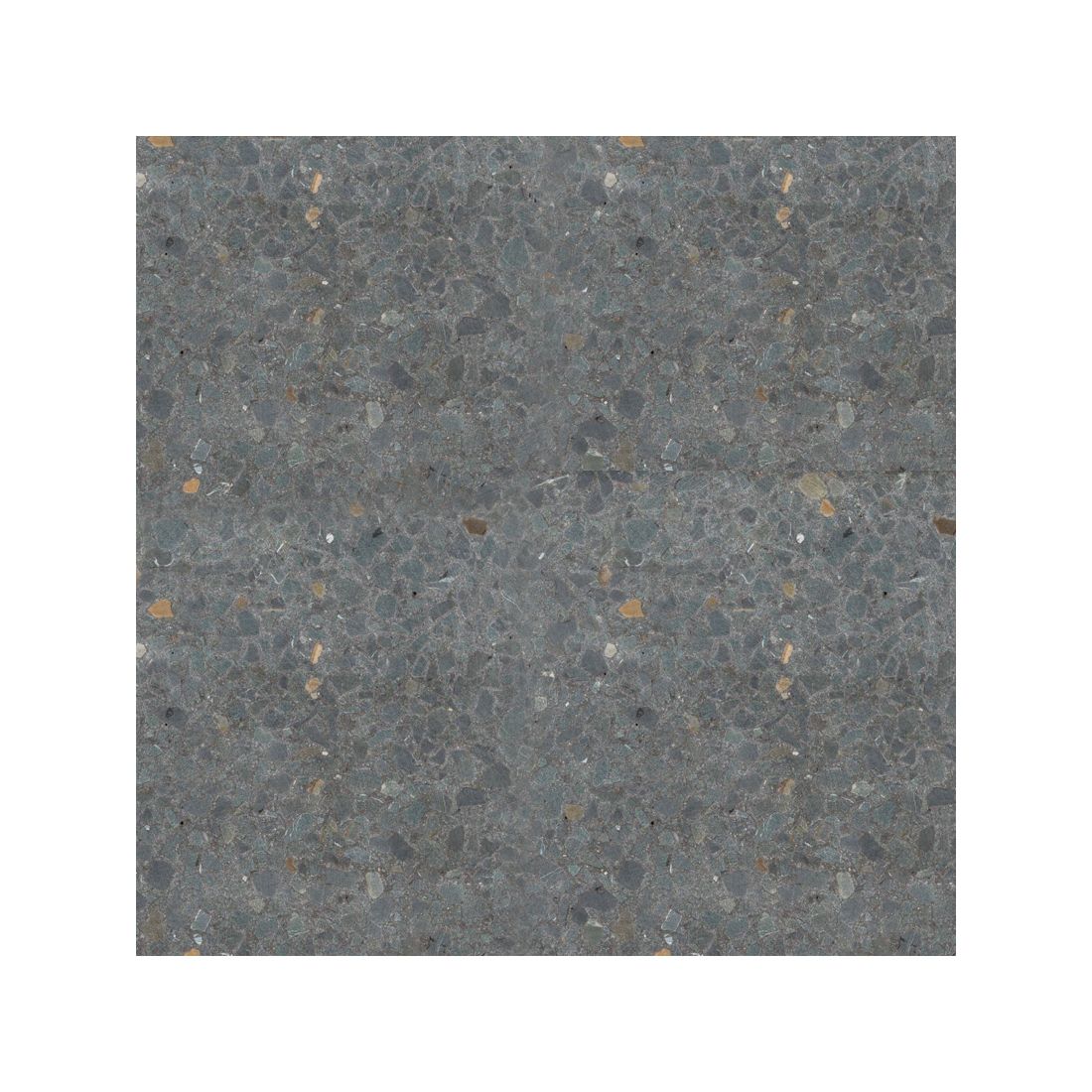Terrazzo Honed Paver Coalstone 600 x 600 x 40mm Terrazzo Honed Paver Coalstone 600 x 600 x 40mm