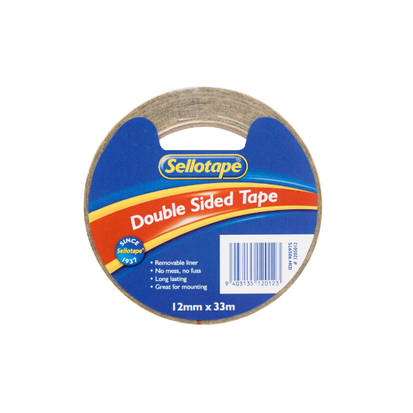 Double Sided Tape 12mm x 33m 2017256 Double Sided Tape 12mm x 33m 2017256
