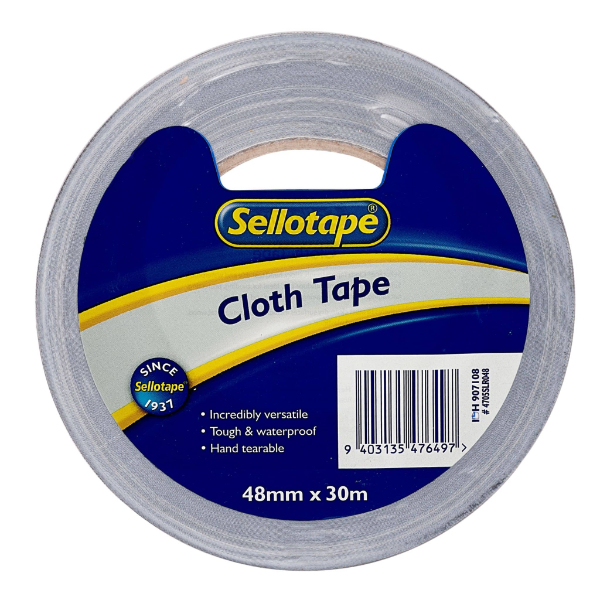 Cloth Tape Silver 48mm x 30m 907108 Cloth Tape Silver 48mm x 30m 907108