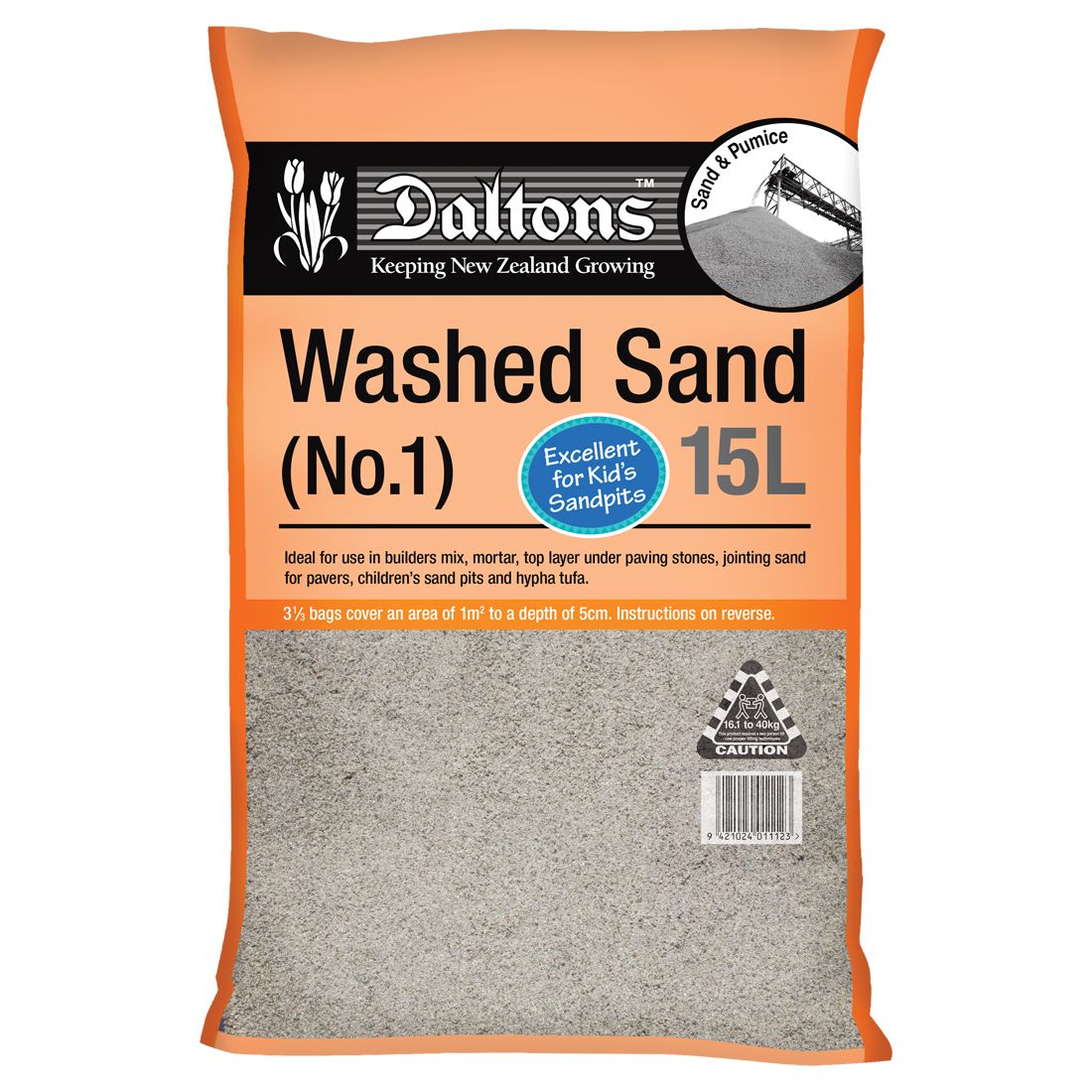 Washed Sand1 15L Bag Washed Sand1 15L Bag