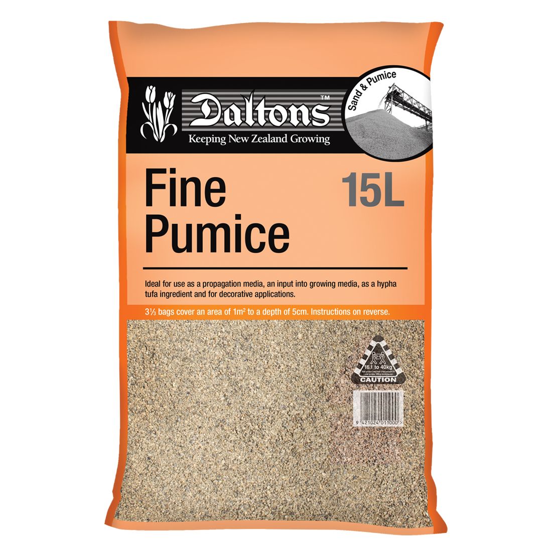 Fine Pumice 3Mm 15L Bag Fine Pumice 3Mm 15L Bag