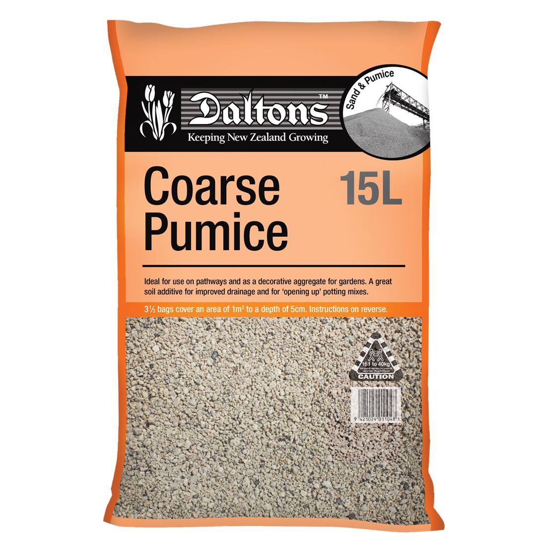 Coarse Pumice 15L Bag Coarse Pumice 15L Bag