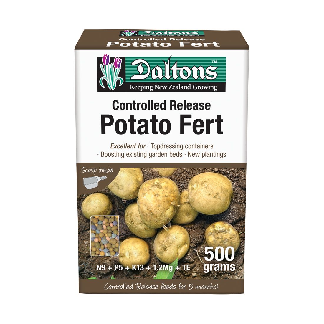 Potato Fertilizer Controlled Release 500g Box Potato Fertilizer Controlled Release 500g Box